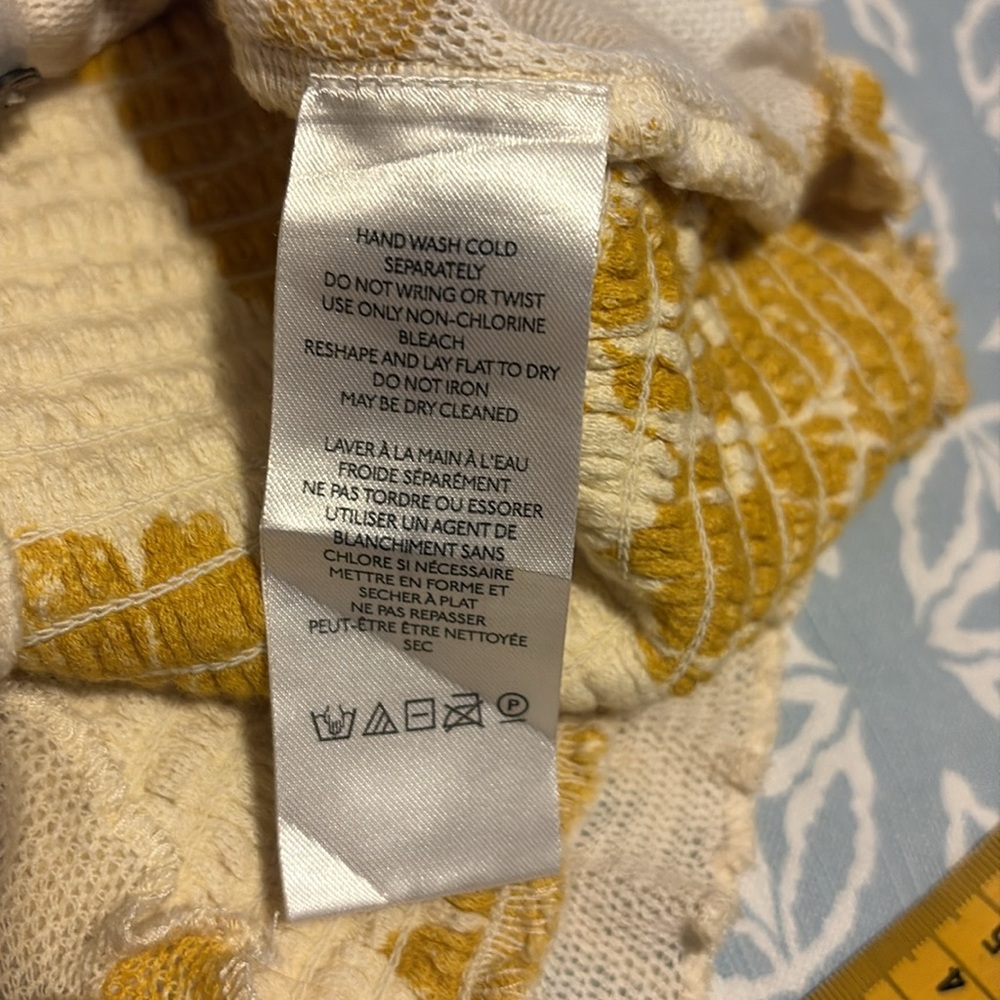 Free People yellow poppy tube top - Picture 10 of 10